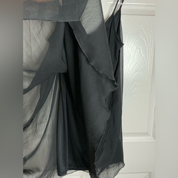 Express Black Scoop Neck Sundress for Cocktail - Picture 4 of 7